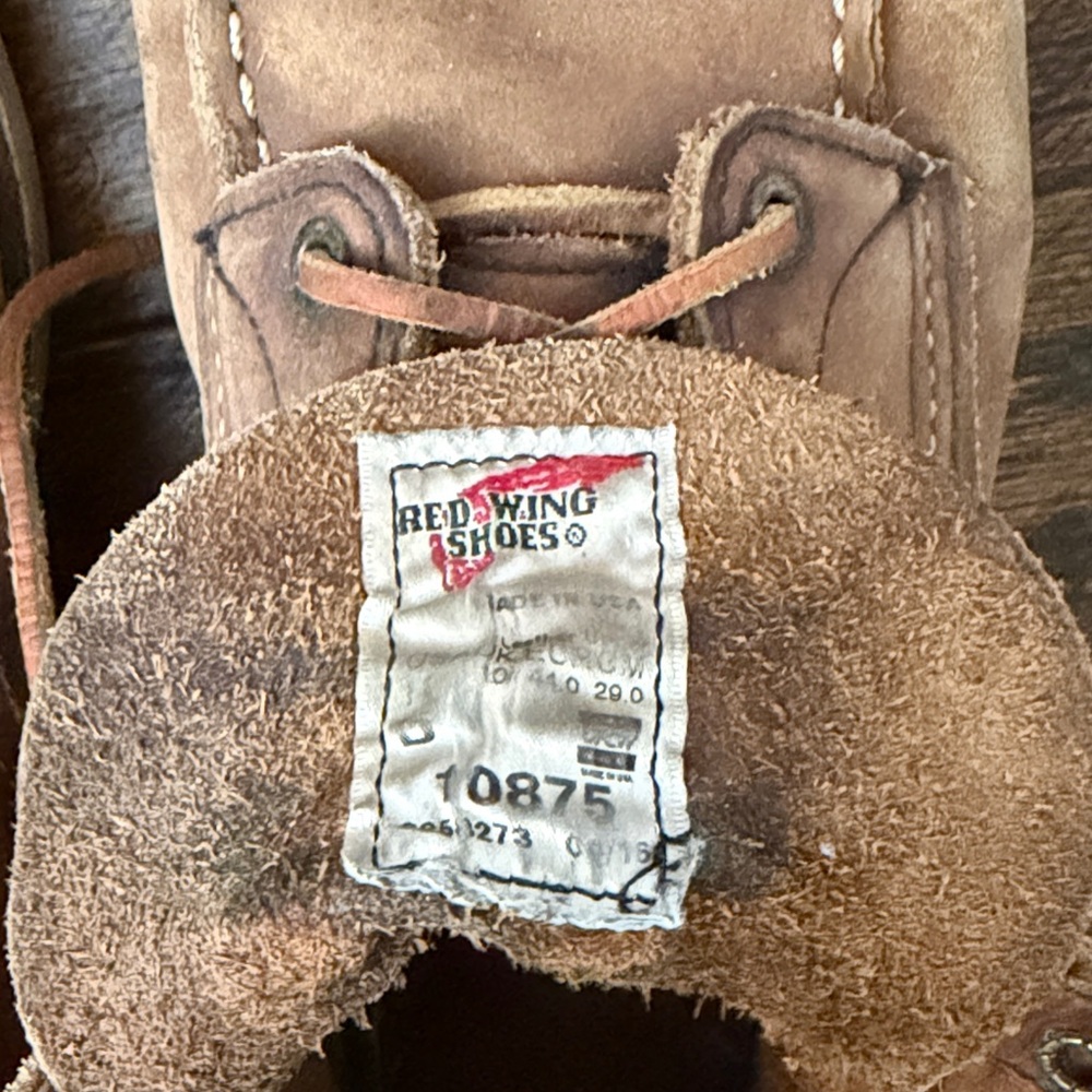 Red Wing Leather Work Boots - Picture 13 of 13